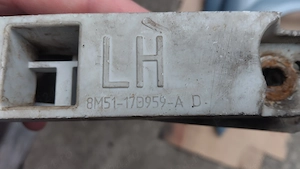 Suport lateral bara fata stanga dreapta FORD FOCUS 2008-2011 ; 8M51-17D959-AD / 8M51-17B958-AD - imagine 4