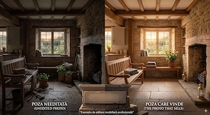 Cu noi vinzi la sigur! Servicii de editare foto si reclame