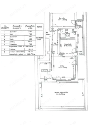 Penthouse de vanzare, Zona Aradului, Timisoara - imagine 7