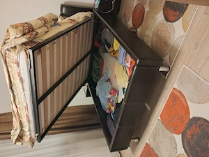 Vand pat cu doua noptiere