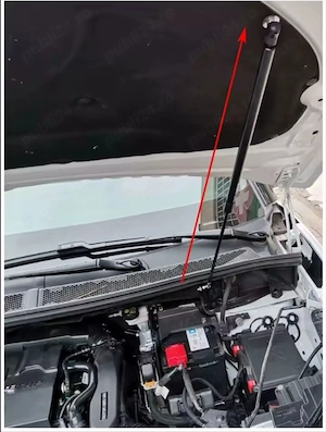 Telescoape hidraulice capota Peugeot 3008 / 5008 2017-2023 - imagine 3