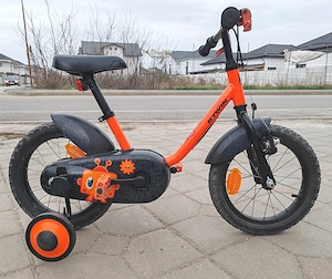 Bicicleta BTWIN, copii 3-5 ani, roti 14 inch