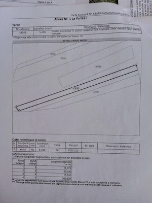 De vanzare teren extravilan arabil  - imagine 3