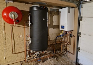 vand centrala pe gaz in perfecata funcțiune 