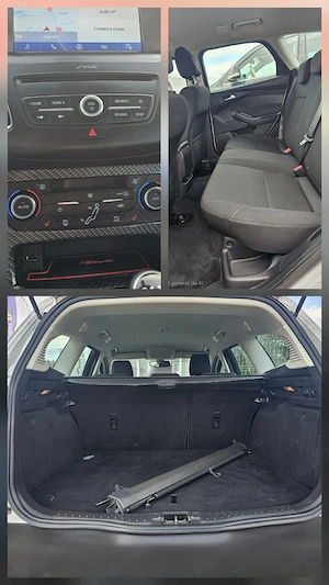Ford Focus 1.5 TDCI 120Cp, euro6,2016,numere rosii 2 luni,1 an garanție,livrare,RATE cu buletinul - imagine 8