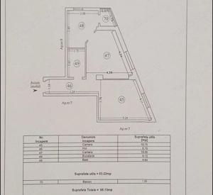 Apartament 2 camere zona Palazu Mare - imagine 8