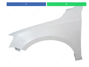 Aripa fata stanga Volkswagen JETTA IV 4 2010-2018 Alb LB9A VOPSITA