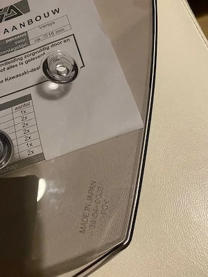 Parbriz original kawasaki versys - imagine 2