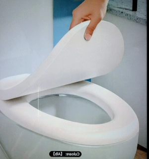 Vând scaun cu capac wc,spuma,42x35cm,grosime 19 mm