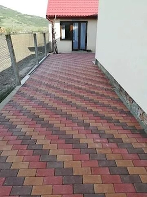 montaj pavaj borduri rigole pavele dale ierbare pavaj 3D TEL-   TEL- 