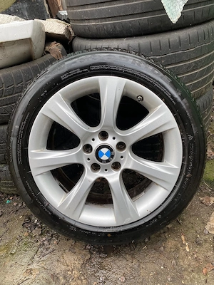 jante original bmw 18 et34 5x120 anvelope 225 50 18 allseason 