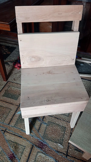 scaune din lemn masiv - imagine 4