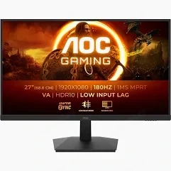 monitor LED AOC Gaming 24G15N2 , 24 ",  inch FHD VA 1 ms 180, Hz HDR-24gi5n2