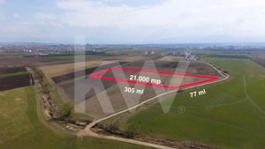 Teren Intravilan 21.439mp S+P+3E+ER deschidere 77m  Calea Surii Mici - imagine 2