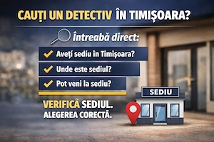 Pro Detective Agency -Detectivi Timisoara 20 de ani de experienta!