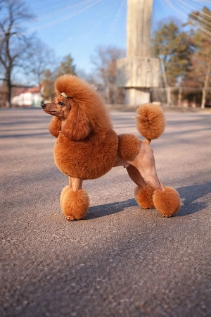 Poodle miniature cu pedigree - imagine 5