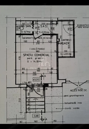 Spatiu Cmercial de Vanzare, 22mp utili, Zona Fortuna, Tudor