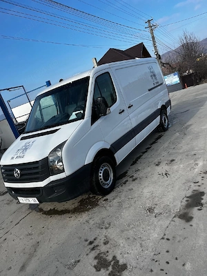vand Volkswagen crafter cu 3 locuri si duba an 2012 euro 5 - imagine 2
