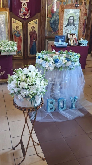 Decor botez băiețel  - imagine 3