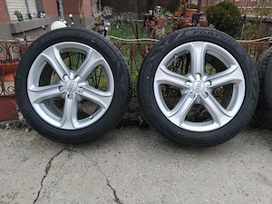 Vând jante aliaj Audi în stare impecabila sablat+vopsite electrostatic  - imagine 2