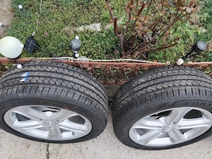 Vând jante aliaj Audi în stare impecabila sablat+vopsite electrostatic  - imagine 4