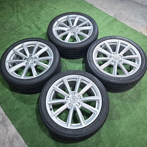 Roti,jante R18 aluminiu 5x112 Audi Originale 18" 4F0601025CP - imagine 2