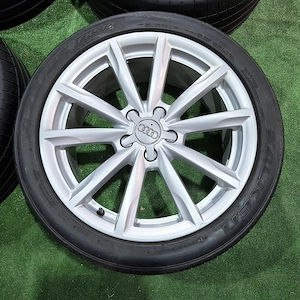 Roti,jante R18 aluminiu 5x112 Audi Originale 18" 4F0601025CP - imagine 4