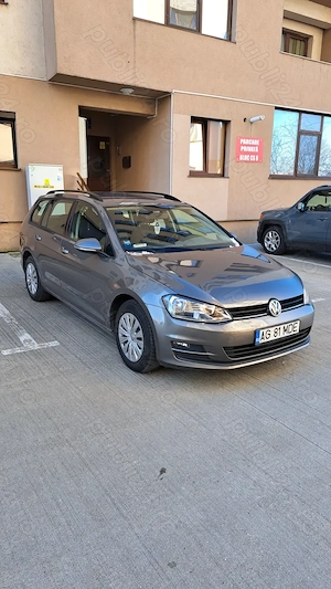 VW Golf 7, 2017, Diesel  1.6, euro 6, stare foarte bună  - imagine 3
