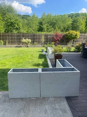 Jardiniere din beton - imagine 3