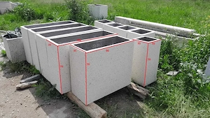 Jardiniere din beton