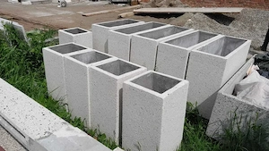 Jardiniere din beton - imagine 4