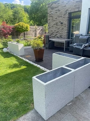 Jardiniere din beton - imagine 2