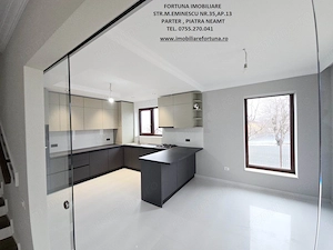 Casa noua, moderna tip duplex la alb cheie si teren 250 mp, in cartier exclusivist Piatra Neamt  - imagine 2