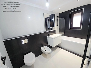 Casa noua, moderna tip duplex la alb cheie si teren 250 mp, in cartier exclusivist Piatra Neamt  - imagine 14