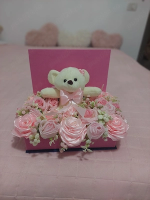 Cadou  aranjament floral  - imagine 4