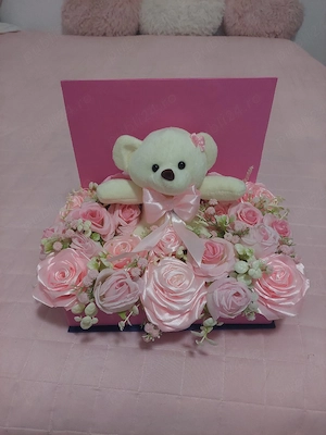 Cadou  aranjament floral  - imagine 5