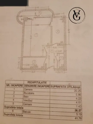 Garsoniera - Lacul Tei - Facultatea de Construcții - imagine 12