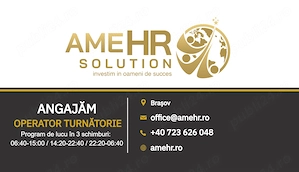 Angajăm Turnător Formator   Fabricație de utilaje industriale