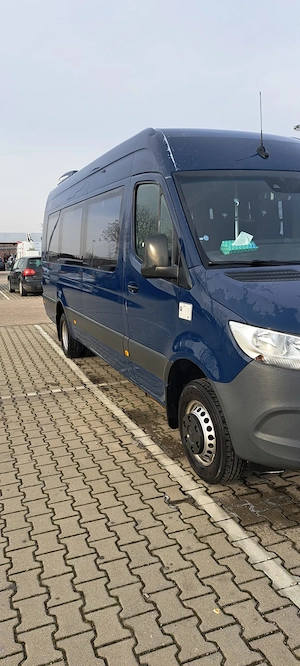Microbuz Mercedes - Benz Sprinter 516 2.2CDi, an 2019, Euro 6, AC, sirocou Webasto, stare perfecta - imagine 3