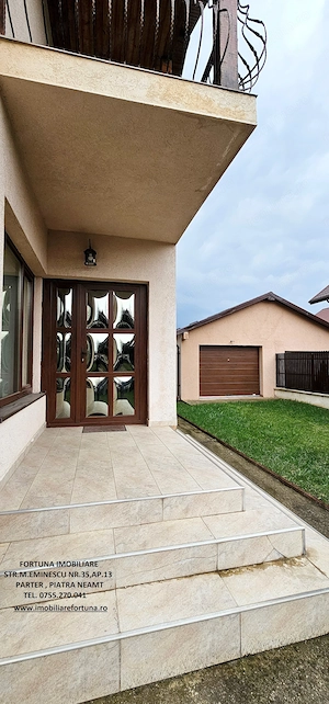 Proprietate Piatra Neamt- vila cocheta prevazuta cu tarasa, garaj si teren - imagine 19
