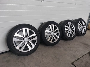 Jante 5X114,3 aliaj originale HYUNDAI-RENAULT cu cauciucuri 205 55 16 - imagine 4