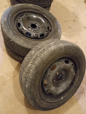 Roti aliaj negru mat originale /15 vw skoda seat audi - de vara - imagine 4