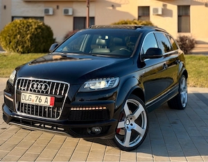 Audi Q7 2012 3x S-line 3.0 TDI 245 CP Euro 5 |  7 locuri    Pano    IMPECABIL   Full Extrase  - imagine 3
