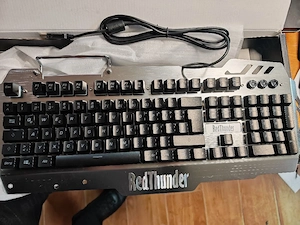 Tastatura pc semi mecanica REDTHUNDER 