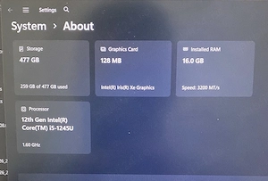 Vand laptop Lenovo T14 gen3 