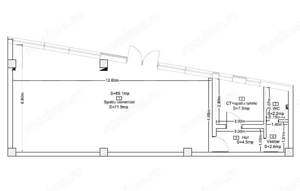 Spatiu comecial, 89 mp, bloc nou, zona Corneliu Coposu - imagine 4