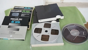 Benzi magnetofon de 18cm 