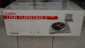 Pickup ION ttusb deck convertor recording USB,preamplificator incorporate,nou in cutie,Malaysia - imagine 2