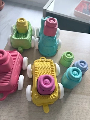 Tren senzorial Clementoni 18 luni +  - imagine 3