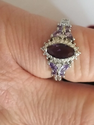 inel din argint 925 sterling placat cu rodiu